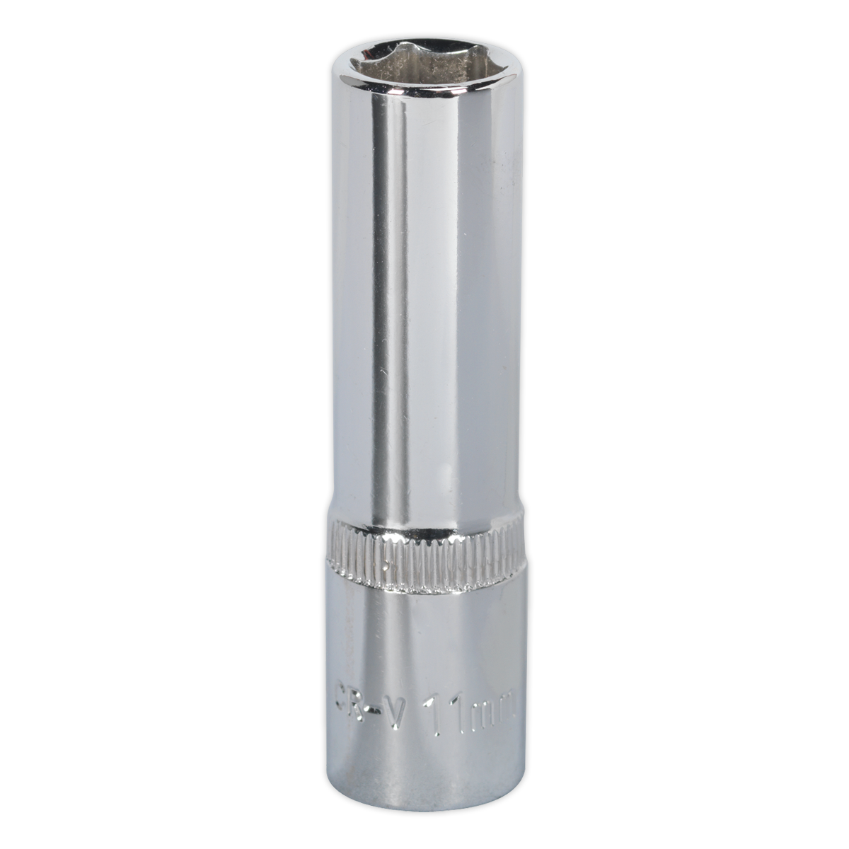 Sealey SP3811D 11mm Deep 3/8"Sq Drive Fully Polished WallDrive Socket