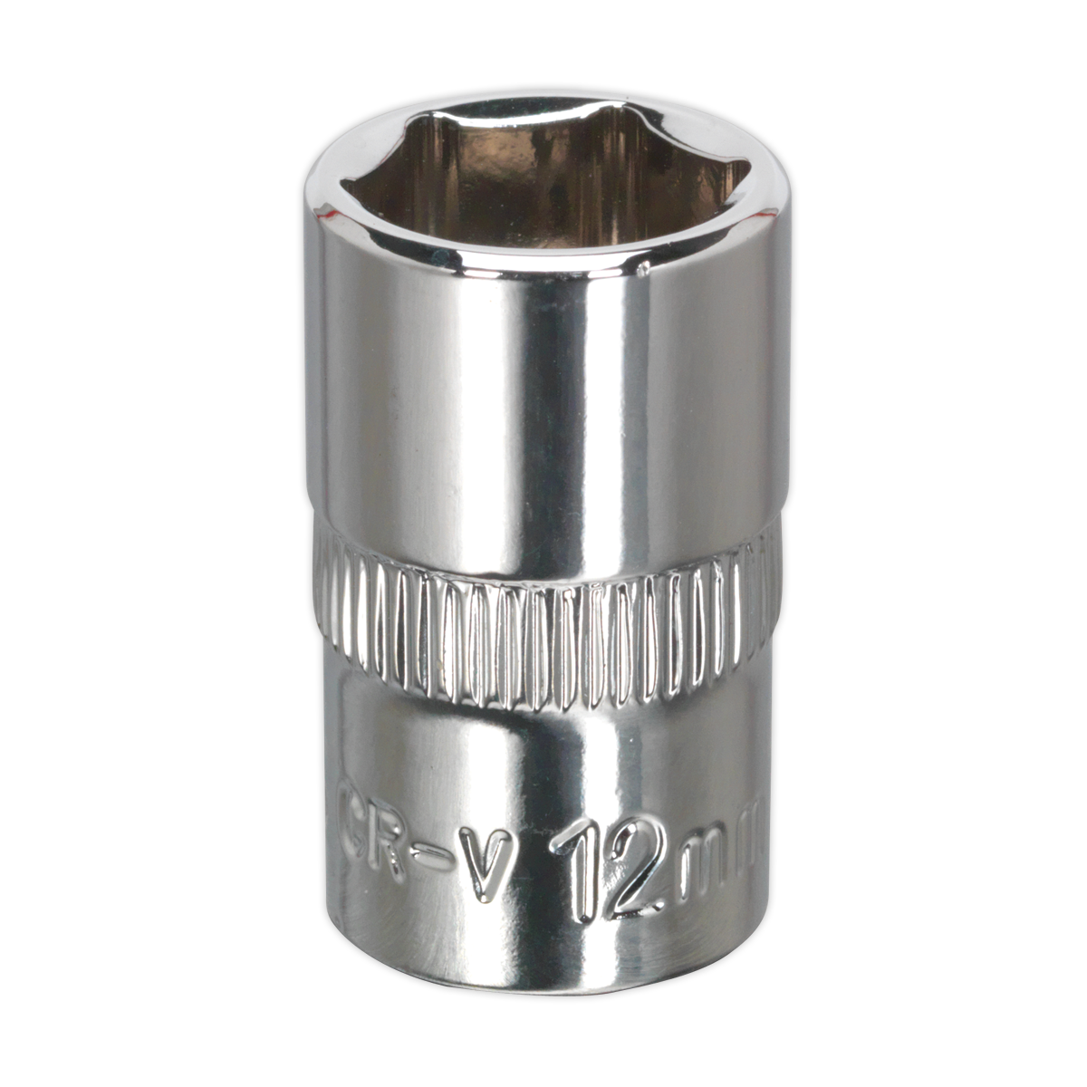 Sealey SP3812 12mm 3/8"Sq Drive Fully Polished WallDrive Socket