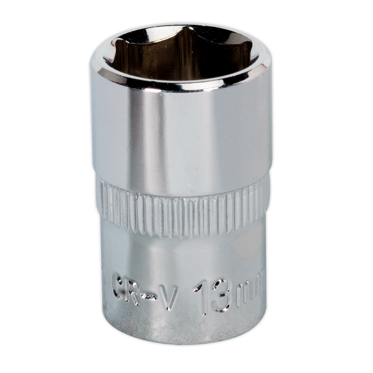 Sealey SP3813 13mm 3/8"Sq Drive Fully Polished WallDrive Socket