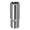 Sealey SP3817D 17mm Deep 3/8"Sq Drive Fully Polished WallDrive Socket