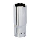Sealey SP3818D 18mm Deep 3/8"Sq Drive Fully Polished WallDrive Socket