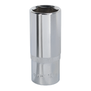 Sealey SP3819D 19mm Deep 3/8"Sq Drive Fully Polished WallDrive Socket