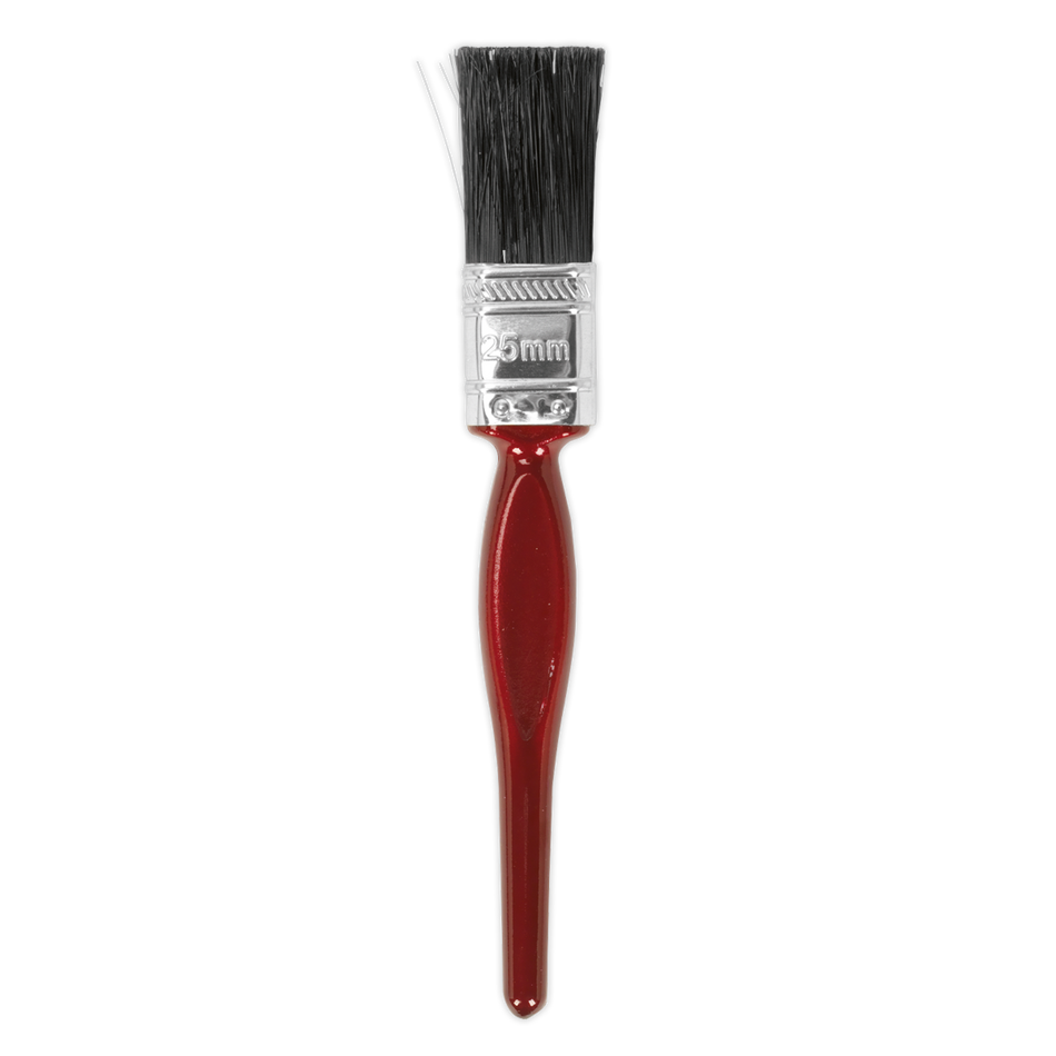 Sealey SPB25S 25mm Pure Bristle Paint Brush - Pack of 10