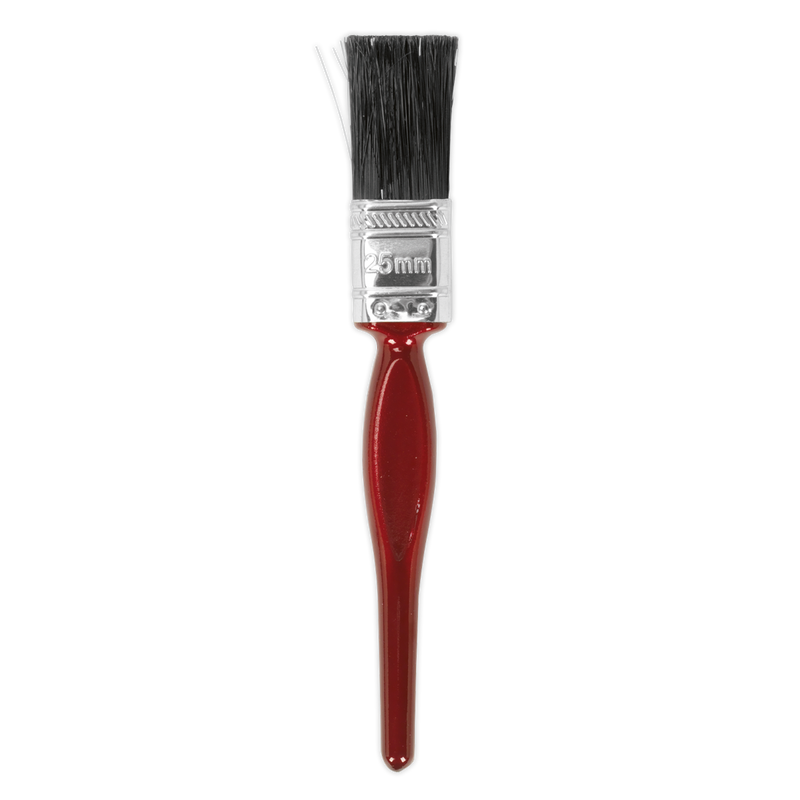 Sealey SPB25S 25mm Pure Bristle Paint Brush - Pack of 10