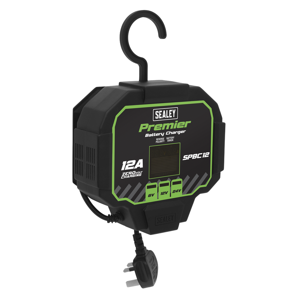 Sealey SPBC12 12A Automatic Battery Charger & Maintainer