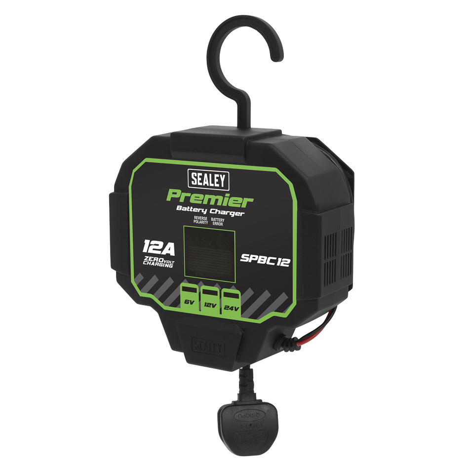 Sealey SPBC12 12A Automatic Battery Charger & Maintainer