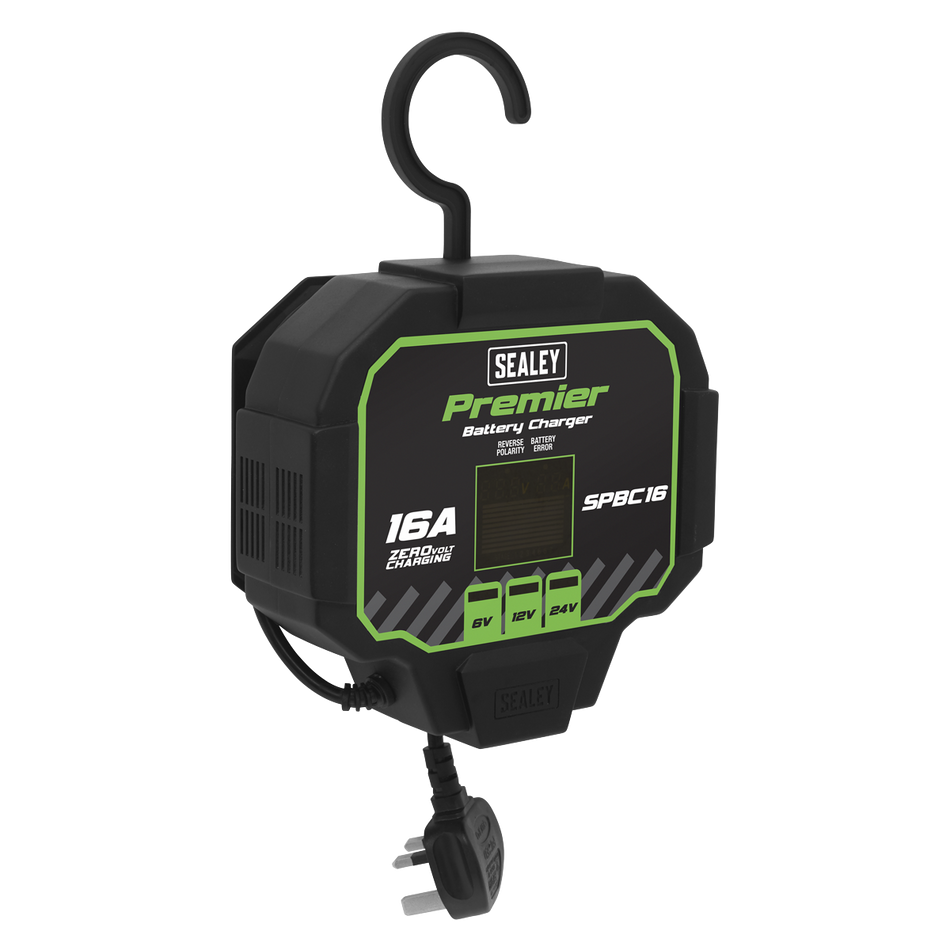 Sealey SPBC16 16A Automatic Battery Charger & Maintainer
