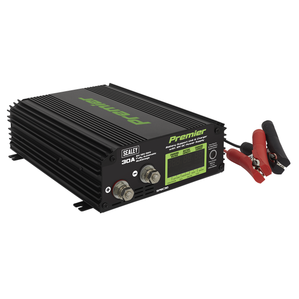 Sealey SPBC30 30A Battery Support Unit & Charger