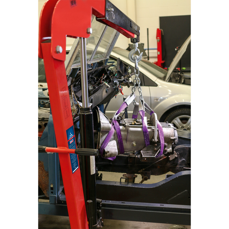 Sealey SPC1000 1tonne Low Profile Folding Engine Crane