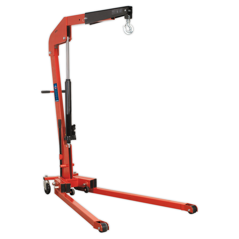 Sealey SPC1000 1tonne Low Profile Folding Engine Crane