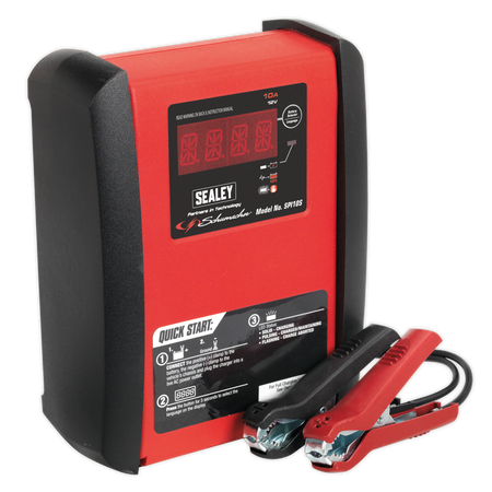 Sealey SPI10S Schumacher 10A 12V Intelligent Battery Charger