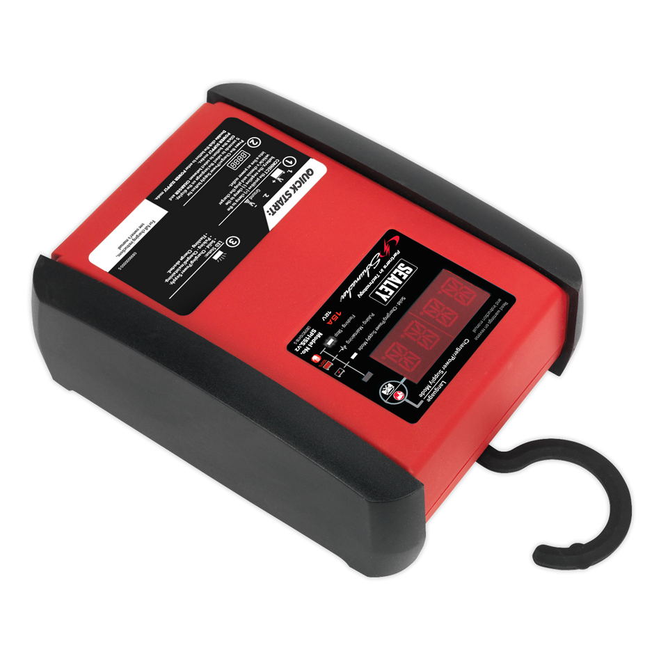 Sealey SPI15S Schumacher 15A 12V Intelligent Battery Charger