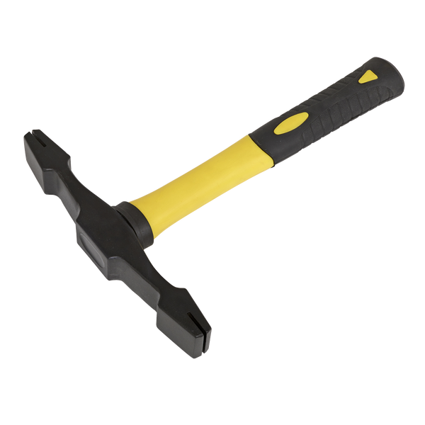 Sealey SR707 Double Ended Scutch Hammer with Fibreglass Handle