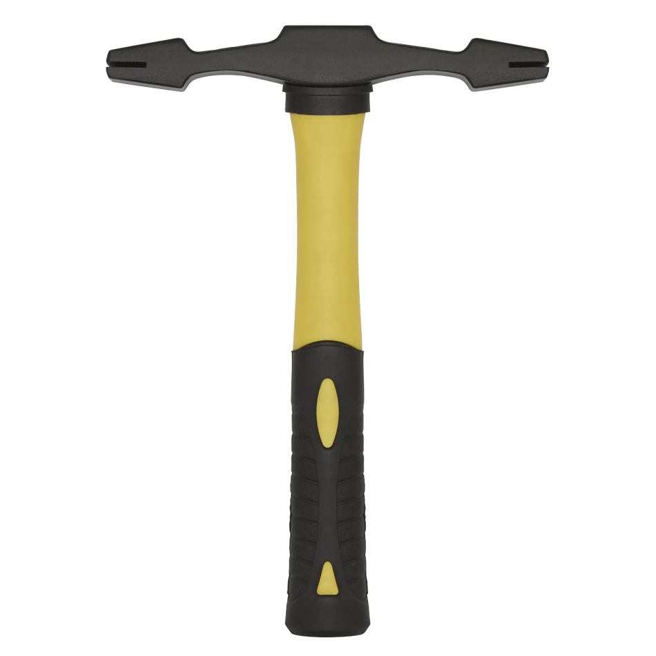 Sealey SR707 Double Ended Scutch Hammer with Fibreglass Handle