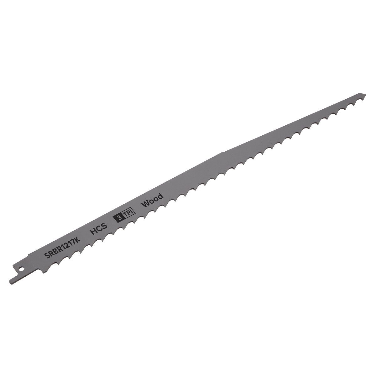 Sealey SRBR1217K 300mm 3tpi Reciprocating Saw Blade Pruning & Coarse Wood - Pack of 5
