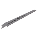Sealey SRBS644H 150mm 10tpi Reciprocating Saw Blade Clean Wood - Pack of 5