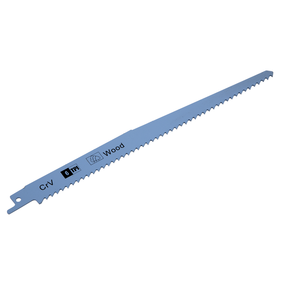 Sealey SRBS911D 230mm 6tpi Reciprocating Saw Blade Clean Wood - Pack of 5