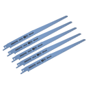 Sealey SRBS911D 230mm 6tpi Reciprocating Saw Blade Clean Wood - Pack of 5