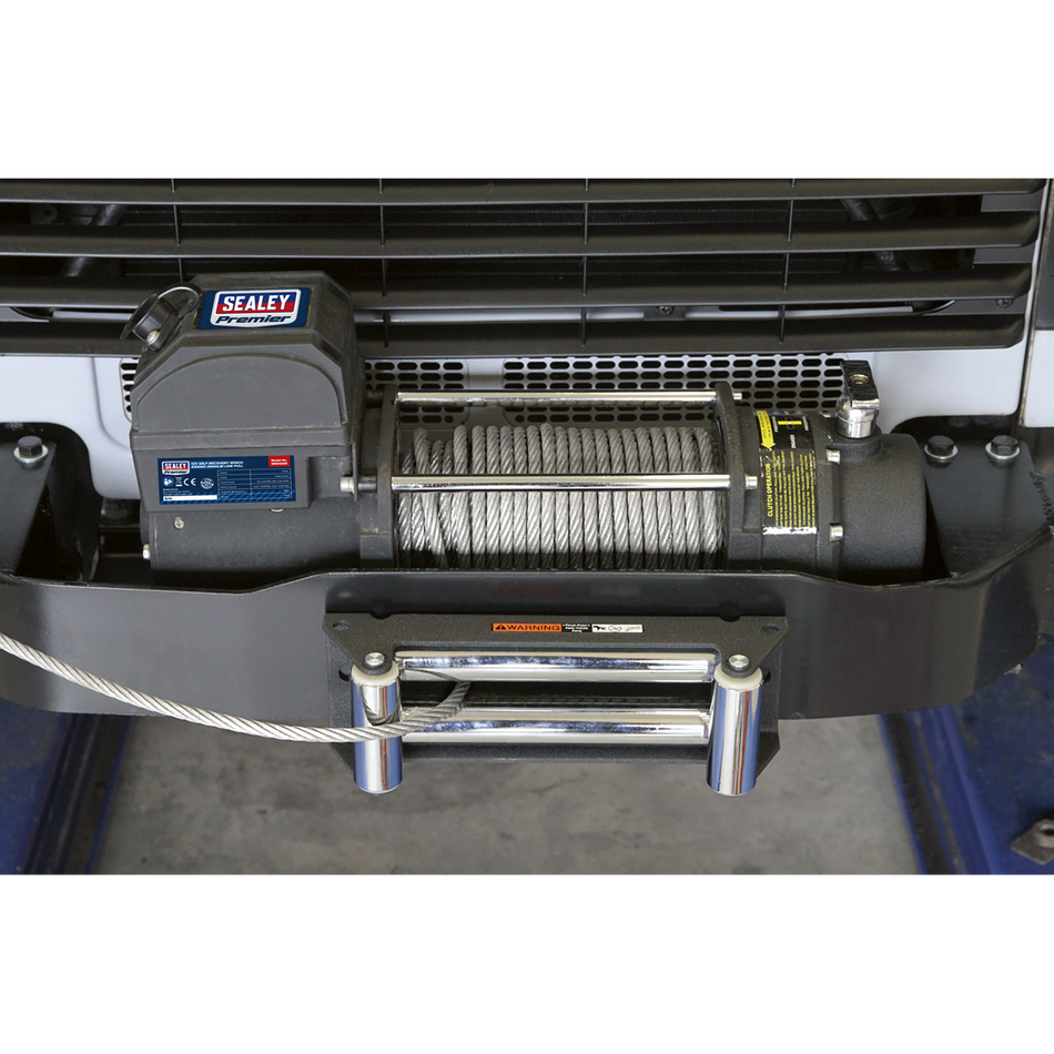 Sealey SRW4300 12V Self-Recovery Winch 4300kg (9500lb) Line Pull