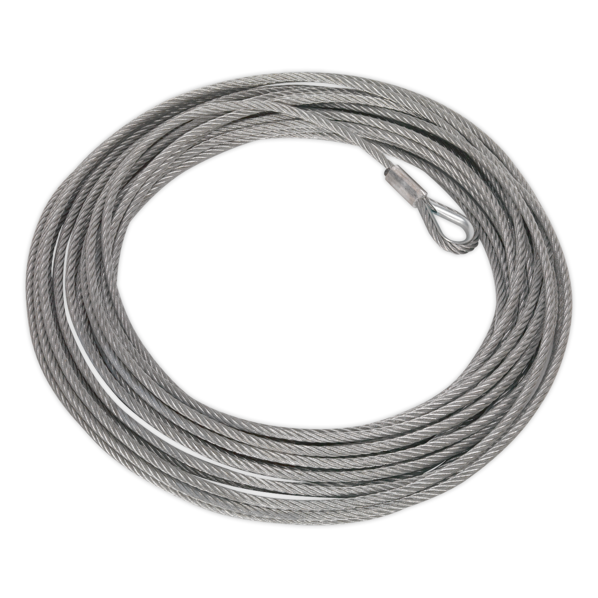Sealey SRW5450.WR Diameter 9.2mm x 26m Replacement Wire Rope for SRW4300 & SRW5450