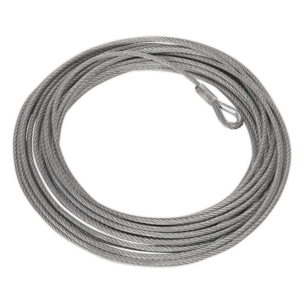 Sealey SRW5450.WR Diameter 9.2mm x 26m Replacement Wire Rope for SRW4300 & SRW5450