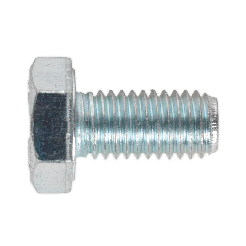 Sealey SS1020 HT Setscrew M10 x 20mm - 8.8 Zinc - Pack of 25