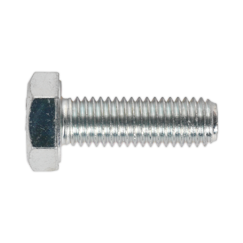 Sealey SS1030 HT Setscrew M10 x 30mm - 8.8 Zinc - Pack of 25
