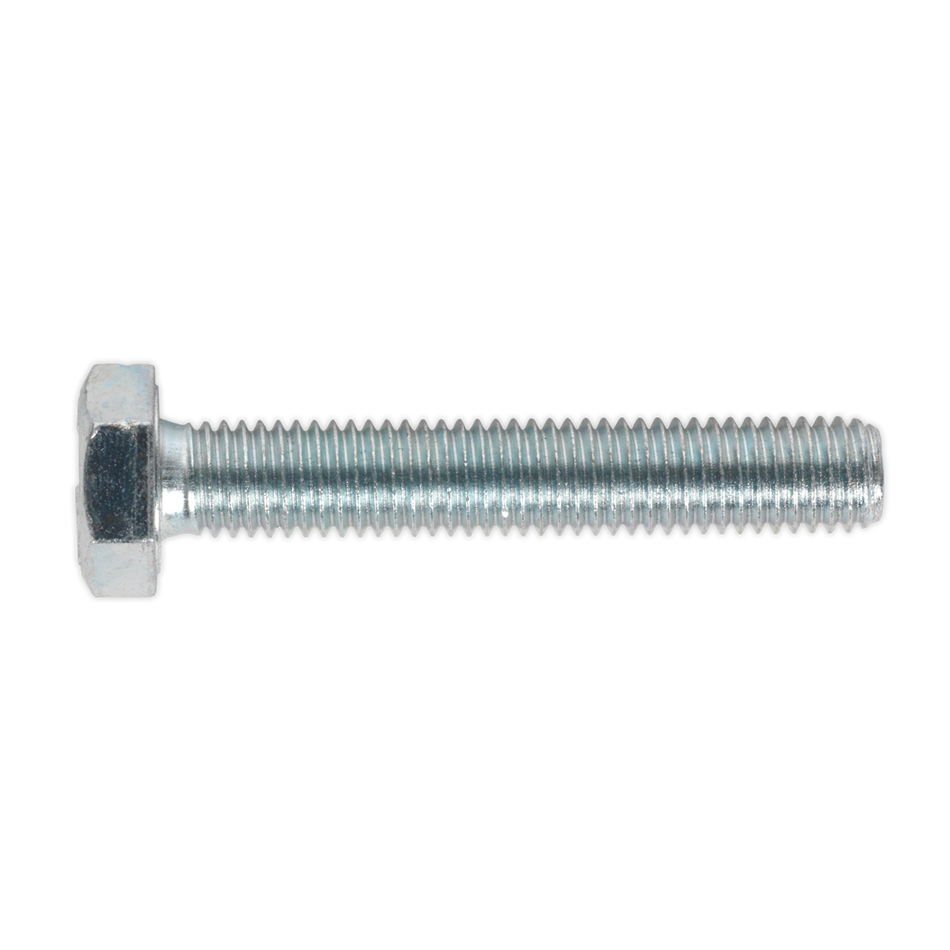 Sealey SS1060 HT Setscrew M10 x 60mm - 8.8 Zinc - Pack of 25