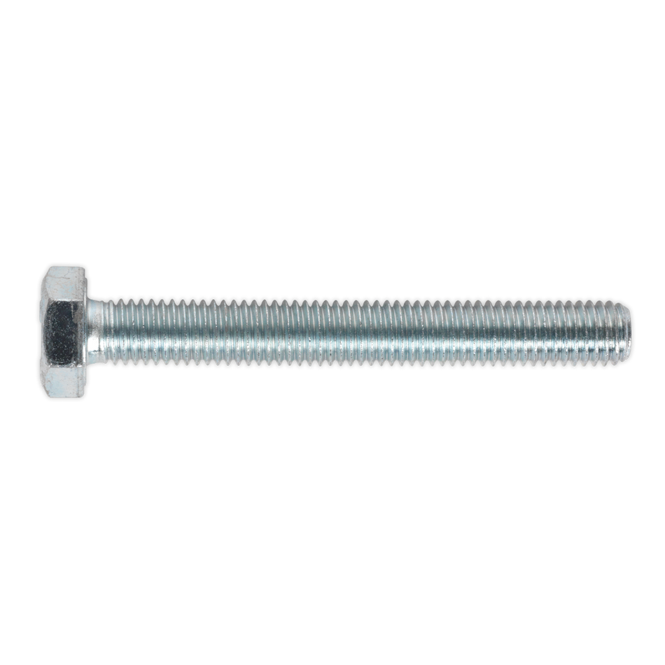 Sealey SS1080 HT Setscrew M10 x 80mm - 8.8 Zinc - Pack of 25