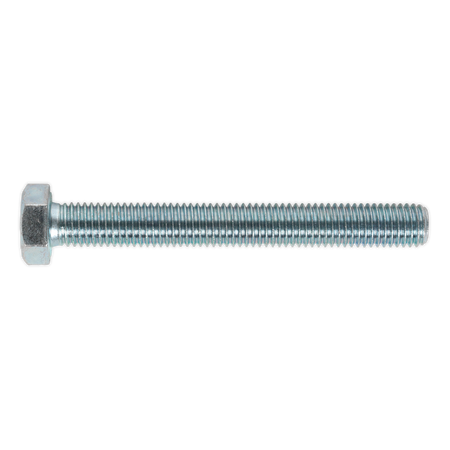 Sealey SS12100 HT Setscrew M12 x 100mm - 8.8 Zinc - Pack of 10