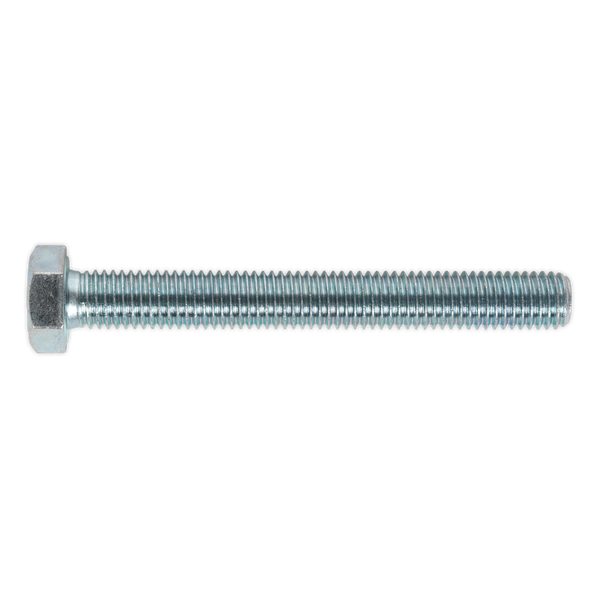 Sealey SS12100 HT Setscrew M12 x 100mm - 8.8 Zinc - Pack of 10