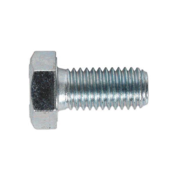 Sealey SS1225 HT Setscrew M12 x 25mm - 8.8 Zinc - Pack of 25