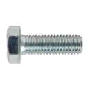 Sealey SS1235 HT Setscrew M12 x 35mm - 8.8 Zinc - Pack of 25