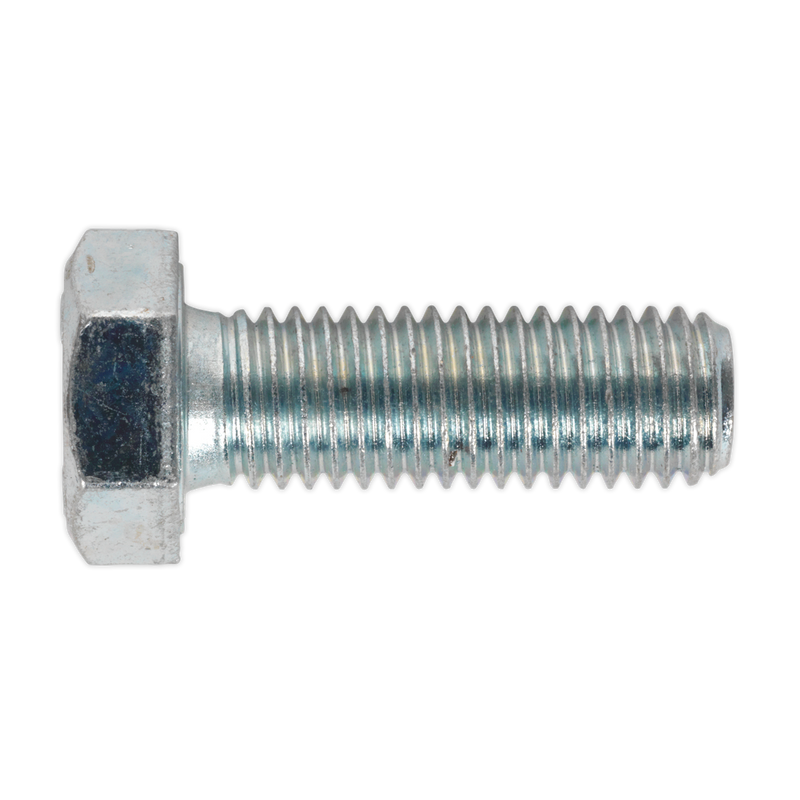 Sealey SS1235 HT Setscrew M12 x 35mm - 8.8 Zinc - Pack of 25