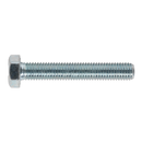 Sealey SS1275 HT Setscrew M12 x 75mm - 8.8 Zinc - Pack of 10