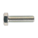 Sealey SS1450 HT Setscrew M14 x 50mm - 8.8 Zinc - Pack of 10