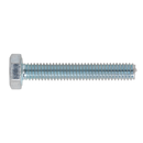 Sealey SS425 HT Setscrew M4 x 25mm - 8.8 Zinc - Pack of 50