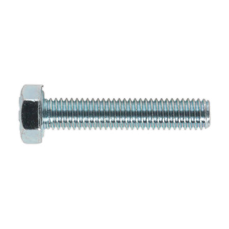 Sealey SS525 HT Setscrew M5 x 25mm - 8.8 Zinc - Pack of 50