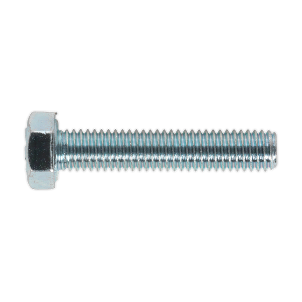 Sealey SS525 HT Setscrew M5 x 25mm - 8.8 Zinc - Pack of 50