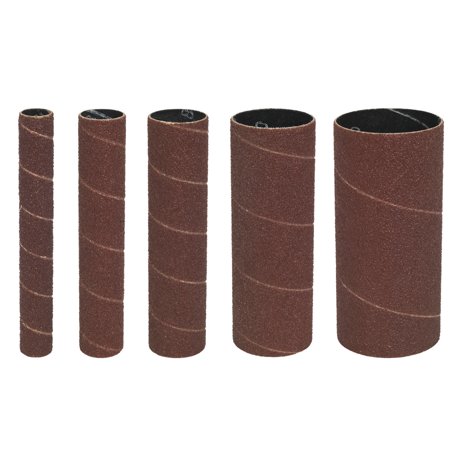 Sealey SS5ASS Sanding Sleeves Assorted 80 Grit - Pack of 5