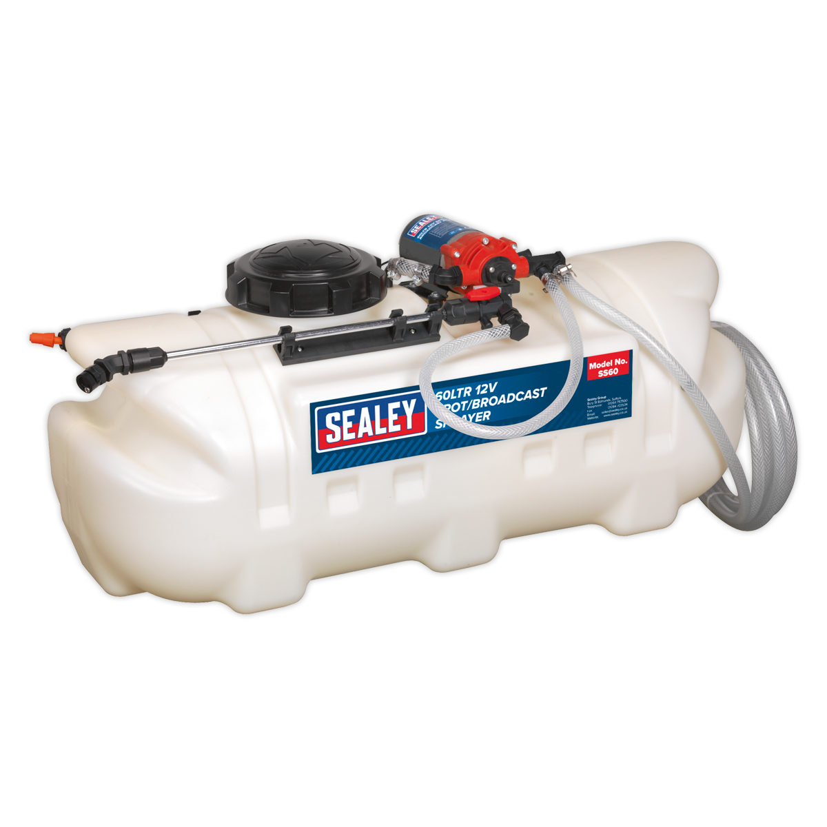 Sealey SS60 60L 12V Spot/Broadcast Sprayer