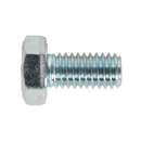 Sealey SS612 HT Setscrew M6 x 12mm - 8.8 Zinc - Pack of 50