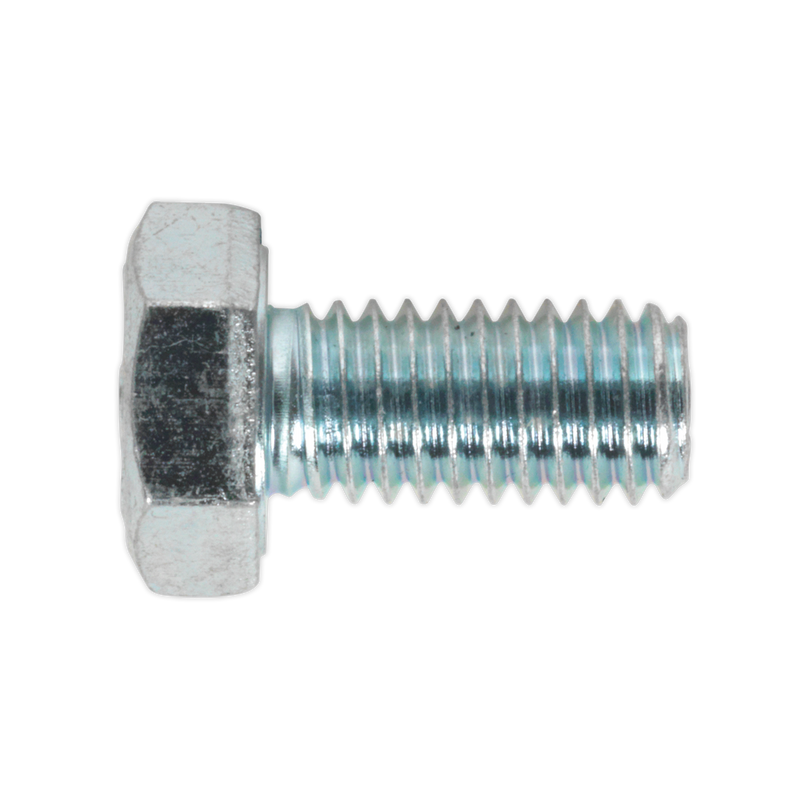 Sealey SS612 HT Setscrew M6 x 12mm - 8.8 Zinc - Pack of 50