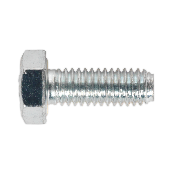 Sealey SS616 HT Setscrew M6 x 16mm - 8.8 Zinc - Pack of 50