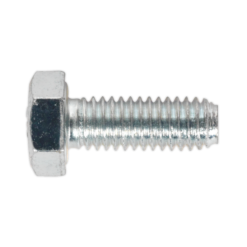 Sealey SS616 HT Setscrew M6 x 16mm - 8.8 Zinc - Pack of 50