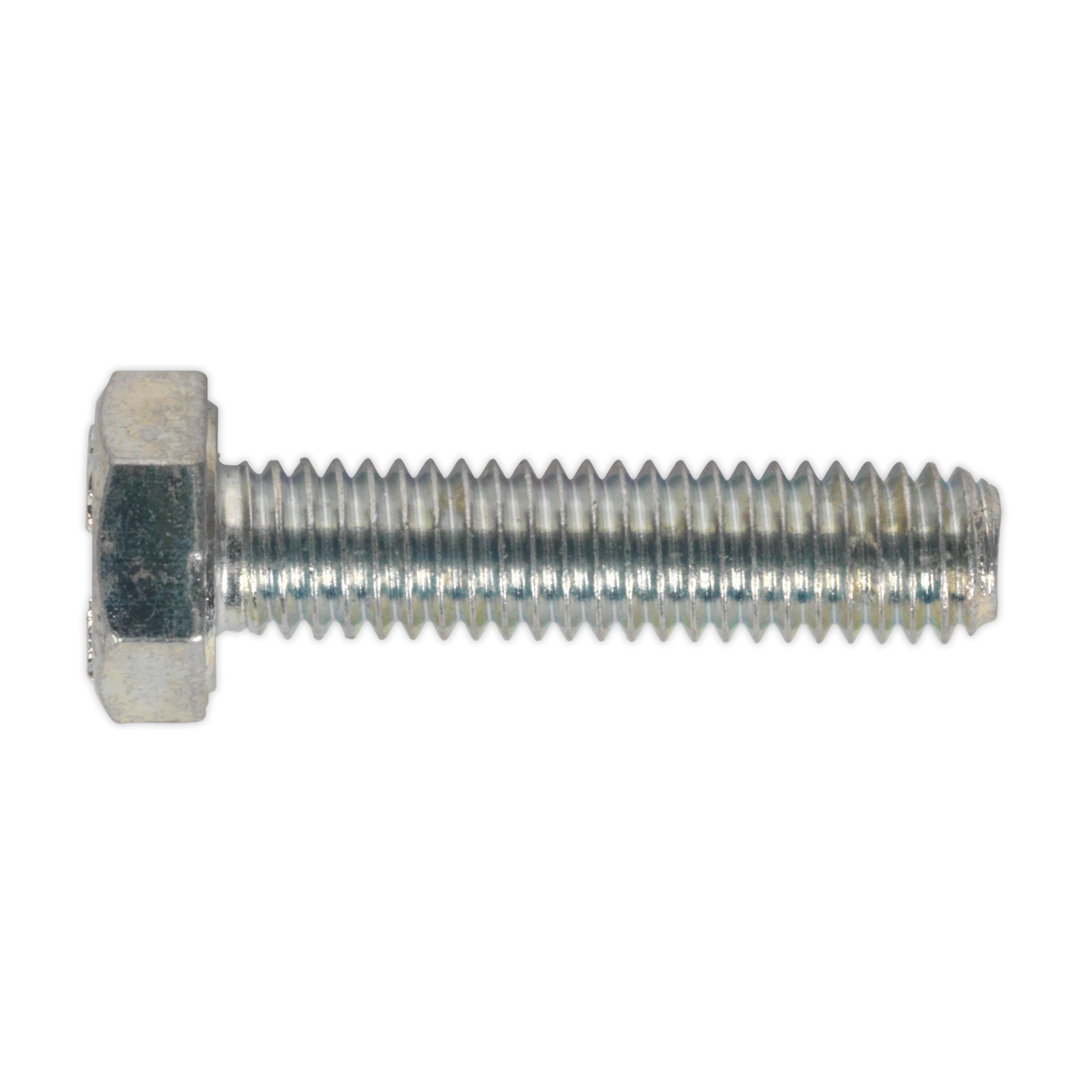 Sealey SS625 HT Setscrew M6 x 25mm - 8.8 Zinc - Pack of 50