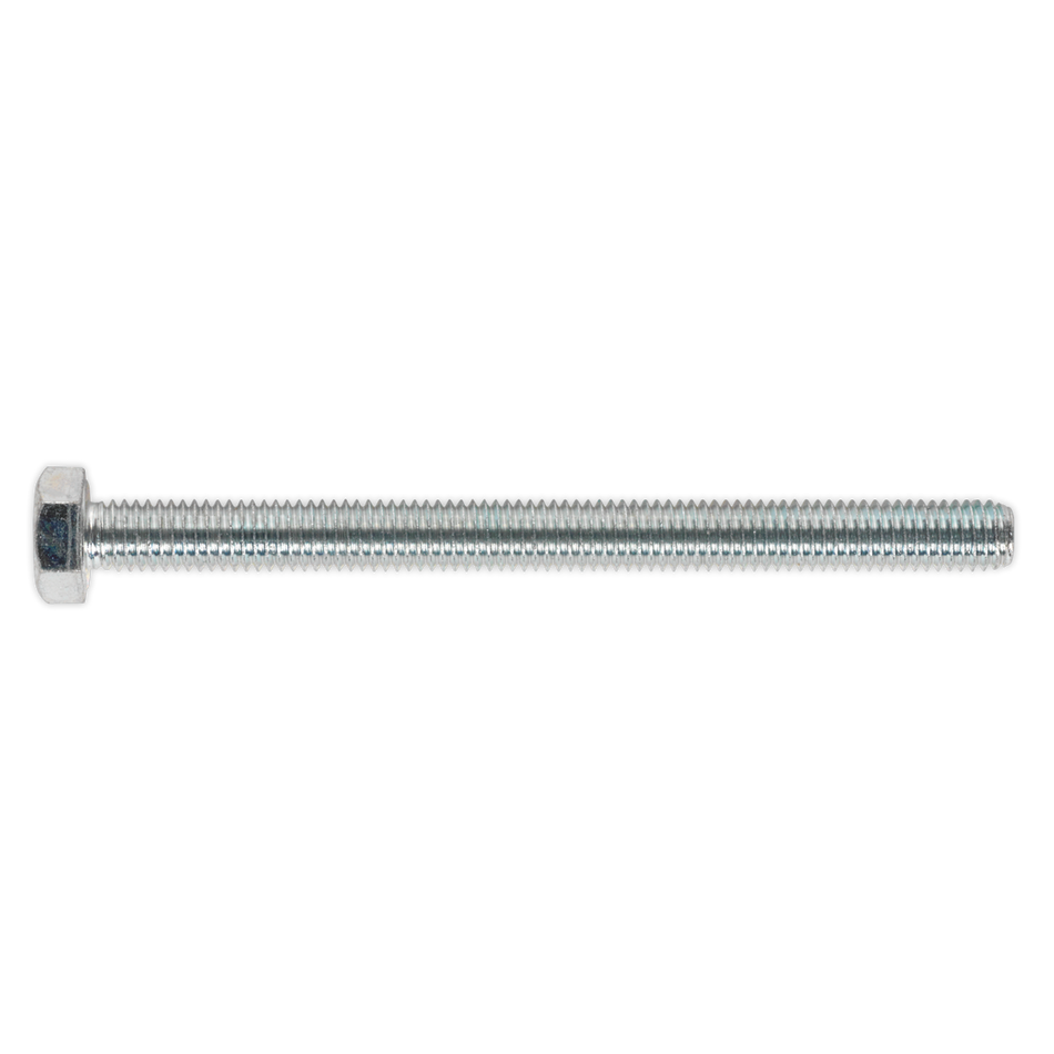 Sealey SS8100 HT Setscrew M8 x 100mm - 8.8 Zinc - Pack of 25