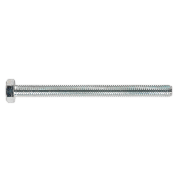 Sealey SS8100 HT Setscrew M8 x 100mm - 8.8 Zinc - Pack of 25