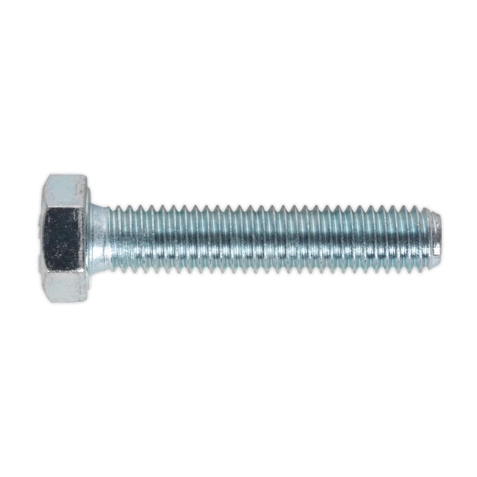 Sealey SS840 HT Setscrew M8 x 40mm - 8.8 Zinc - Pack of 50