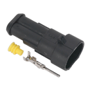 Sealey SSC2M 2-Way Superseal Male Connector - Pack of 5